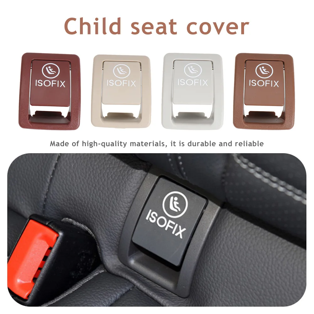 Child Seat ISOFIX Switch Cover 2059020806 Rear Child Seat Safe ISOFIX Cover for Mercedes C Class W205 2015-2021 Accessories