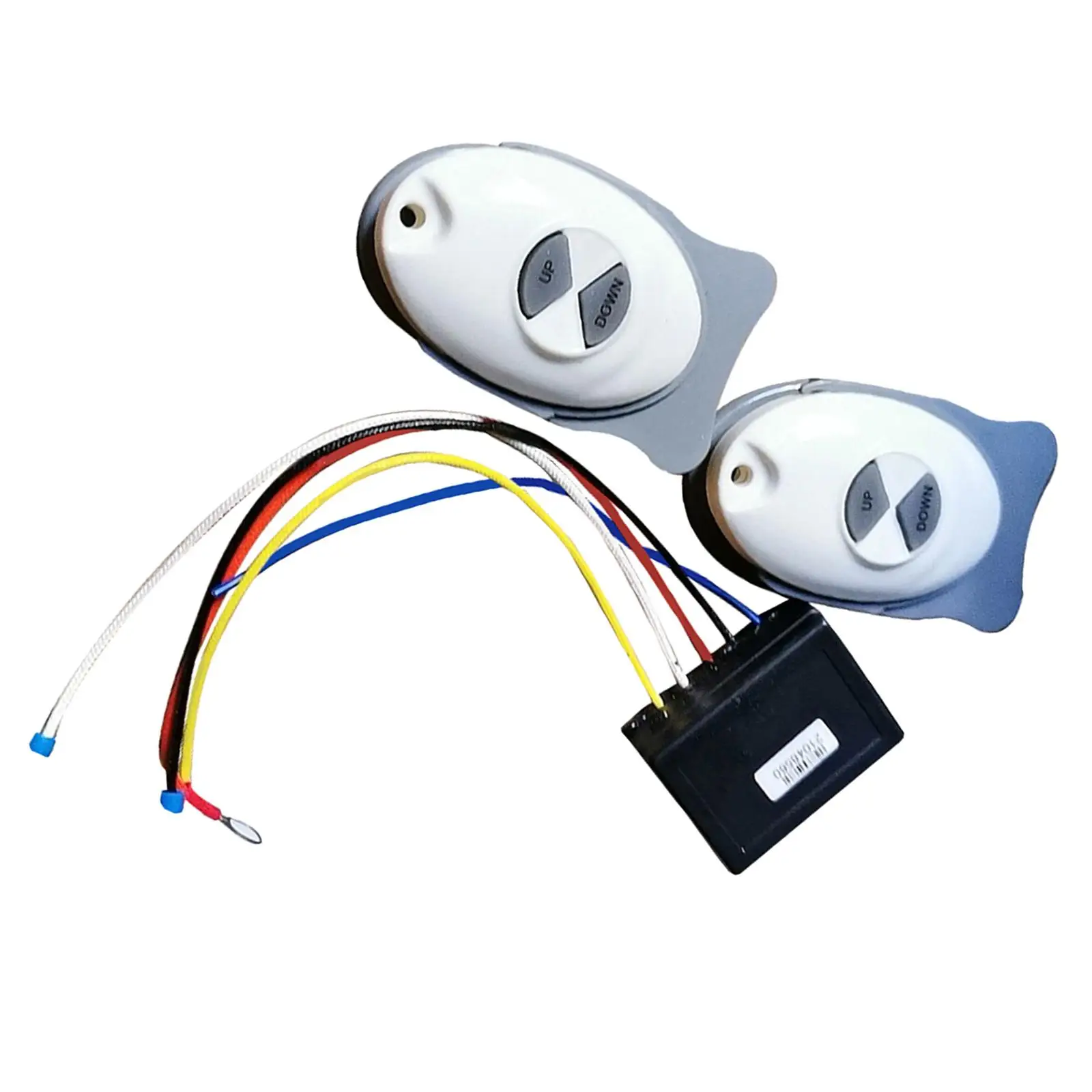 Marine Wireless Anchor Remote Switch Boat Windlass Controller Kit Plastic for Sailing and Fishing Boats
