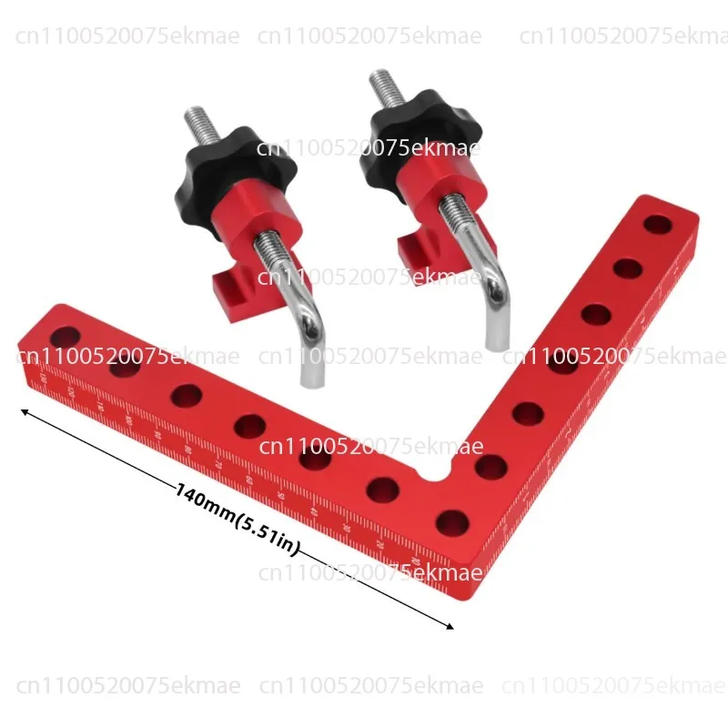

3/6/12-piece Woodworking Right Angle Clip, Aluminum Alloy Angle Ruler 90 Degrees Right Angle Fixture