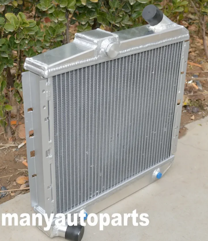 aluminum alloy radiator for RENAULT 5 SUPER 5/R5 9/11 GT TURBO AT 1985-1991 1986 1987 1988 1989 1990 view 2