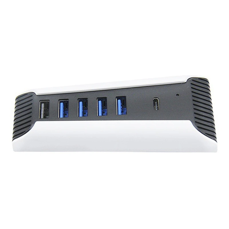 5 In1 USB Splitter Expander Hub For PS5 USB Hub USB3.0 Splitter Expander Extension High Speed Port Adapter For PS5