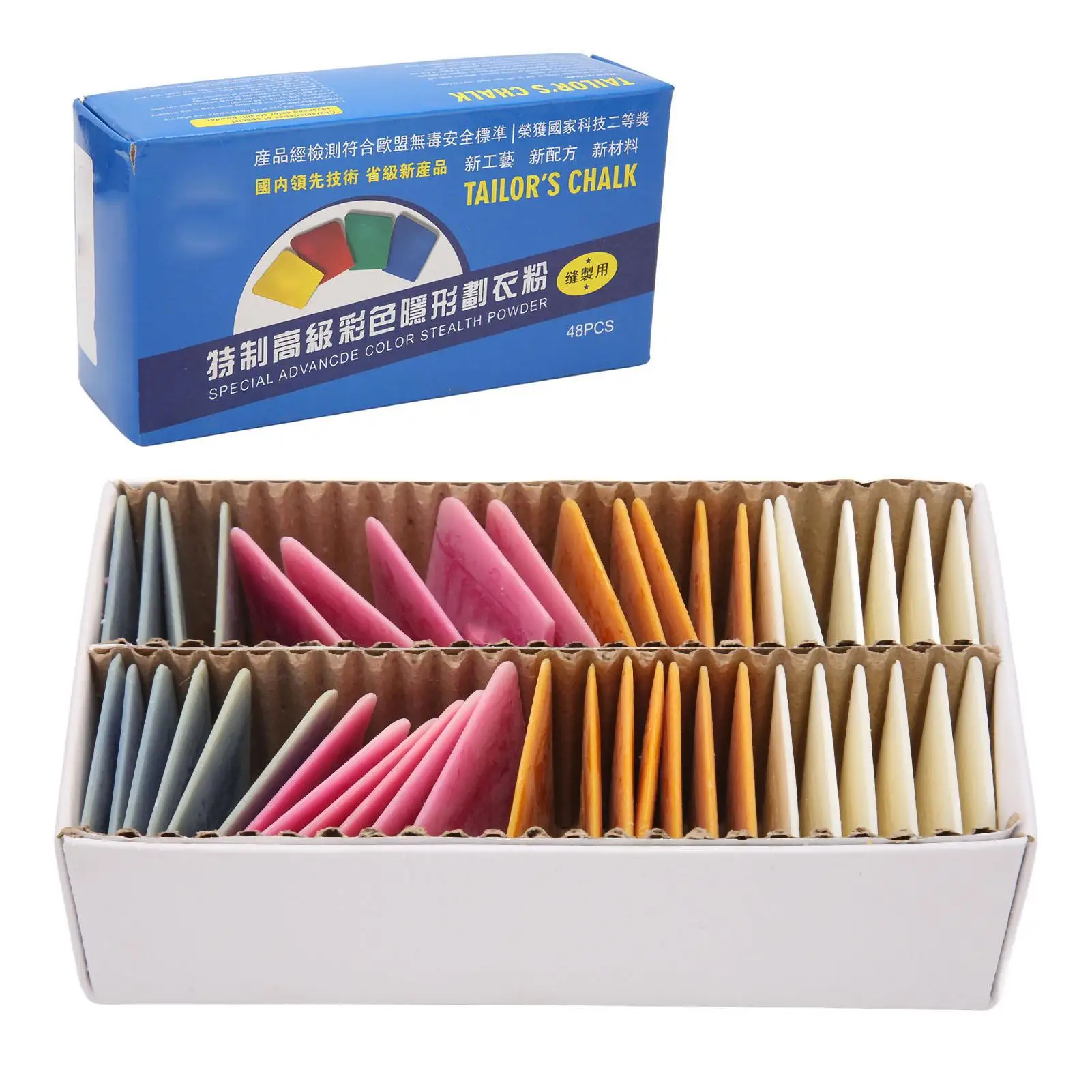 Automatic Fading Fabric Chalk for Craft Projects Easy to Use Invisible Clear Tailors Chalk for Sewing and Quilting