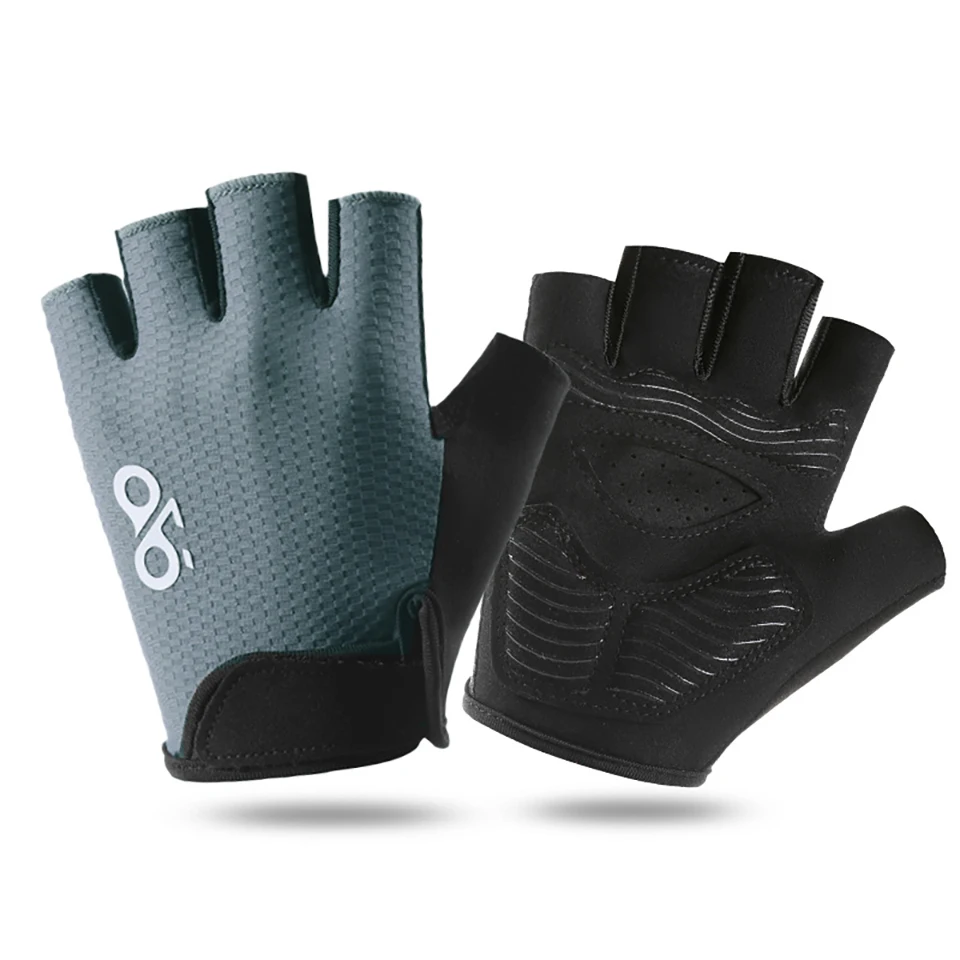 GTUBIKE Sommer-Fahrradhandschuhe, halber Finger, Unisex, hochelastisch, atmungsaktiv, dämpfend, verschleißfest, MTB, Rennrad, Zubehör