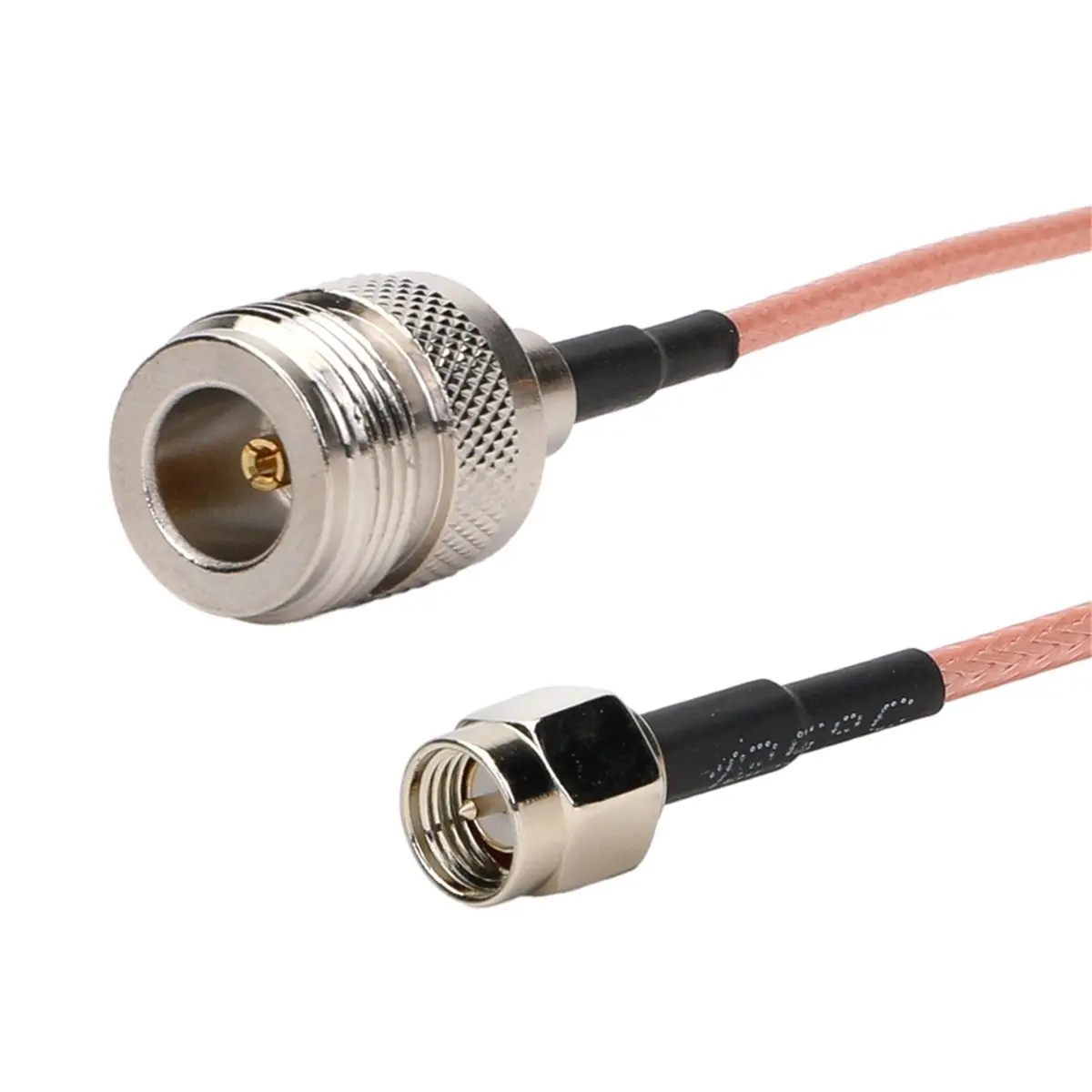 DT85 HOT 2PCS SMA Male Head Connector Change to N Female Coaxial Jumper Pigtail Connector for LoRa Fiberglass Antenna 868/915MHz