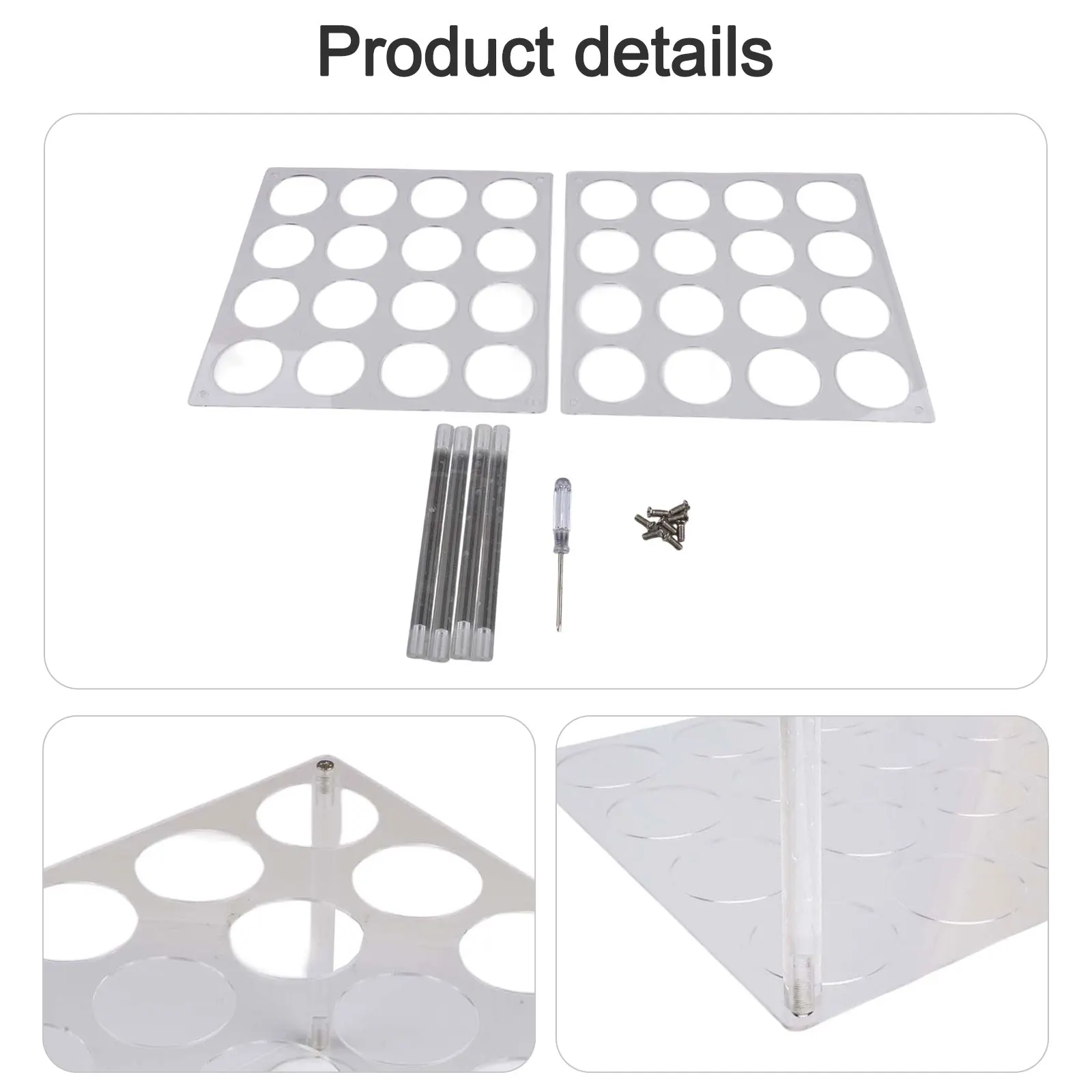 

Акриловая подставка для хранения в мастерской, держатель для упаковочной бумаги, съемная полка для хранения красок и бумаги