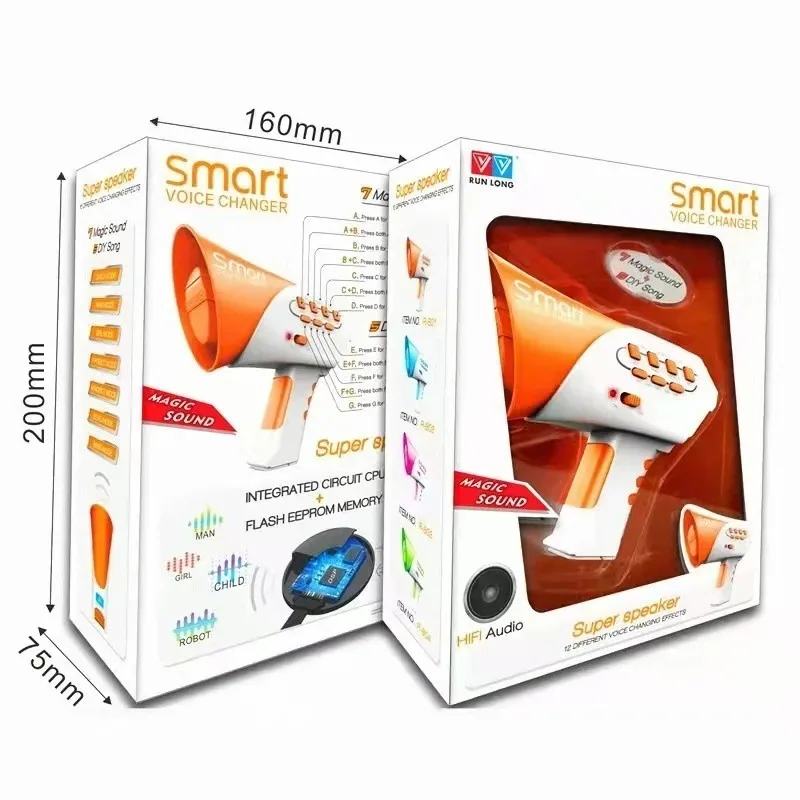 Children's Small Speaker Toys Change Sound Speaker Toy Role-play Games Baby Gifts Interesting Vocal Toy Multiple Gameplay Modes