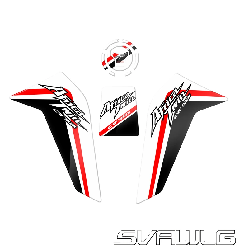 Pegatina Protectora Para Depósito De Combustible CRF1000L Africa Twin | Adhesivo Decorativo Antideslizante