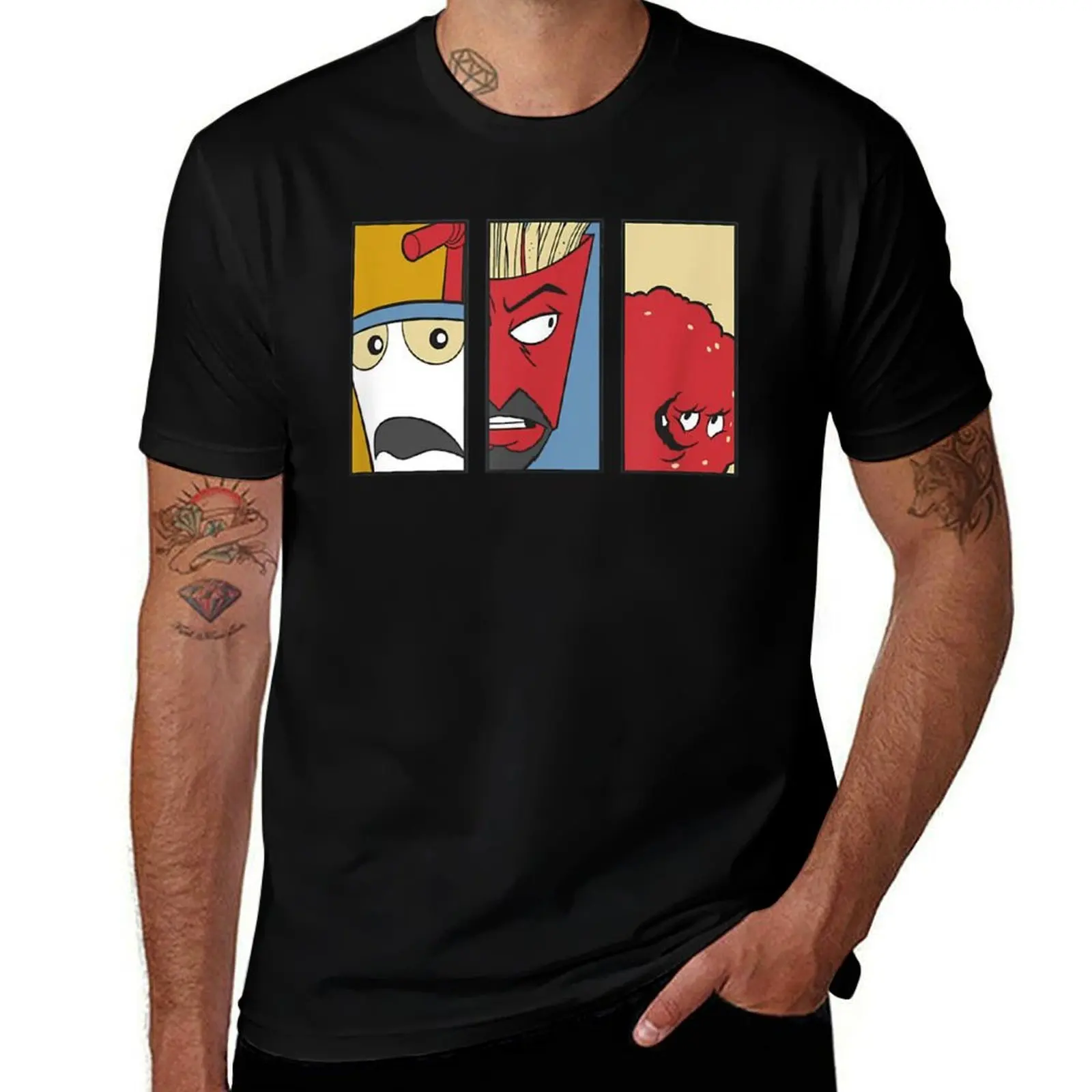 EXCLUSIVE Best Selling Aqua Teen Hunger Force T-Shirt Athletic Fit Sports Short Sleeve Top T-Shirt