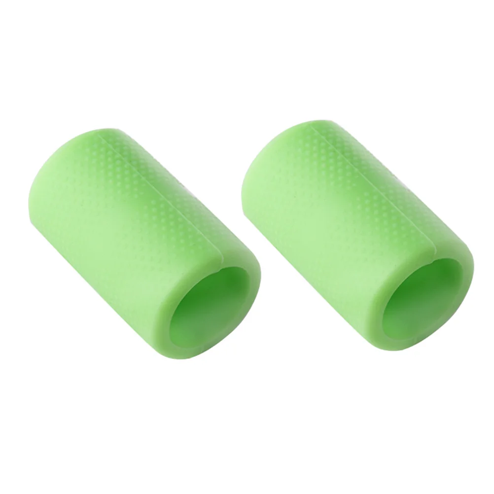 

2Pcs Silicone Grip Cover for Handle Light Green Multi-Use Ergonomic Design Sturdy Sleeve Comfortable Hold Portable Machine