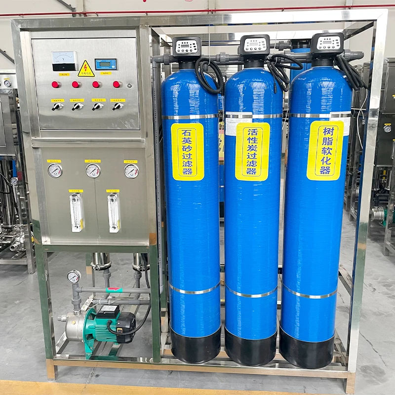 

Industrial Automatic Reverse Osmosis Drinking Water Purification System Pure Water Treatment Filtration Machine