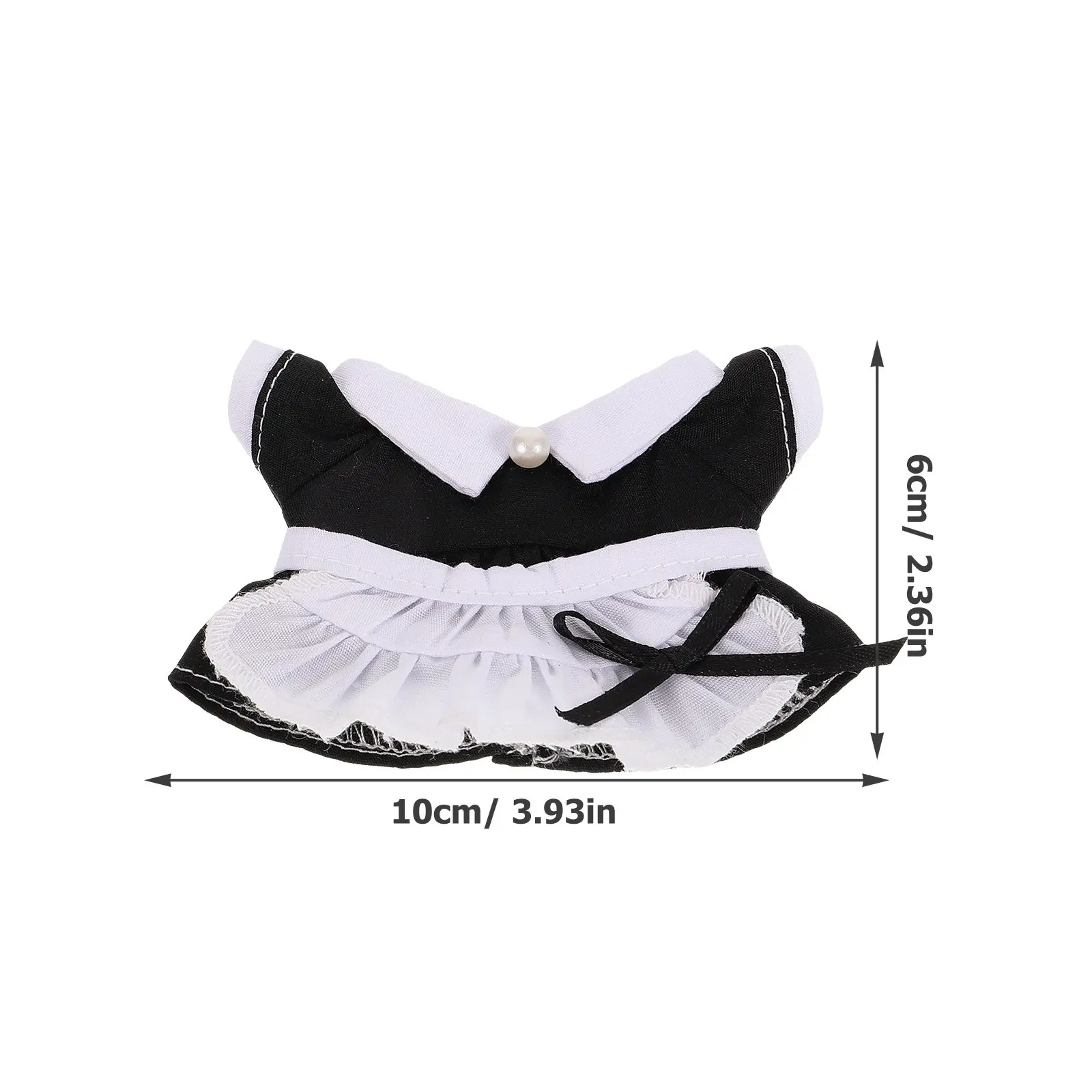 1Set Cotton Outfit Adorable Small Clothes Lightweight Reusable Decorative Costume for Girls Parties Daily Wear