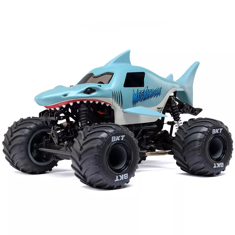Losi Megalodon 1/18 Mini LMT Remote Control Monster Truck Four Wheel Drive Brushed 2S Solid Axle Off Road For Adult Hobbyists