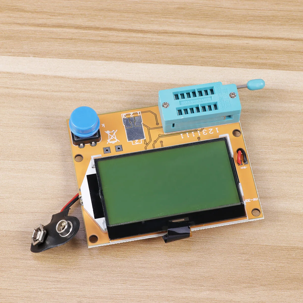 T4 Lcd الرقمية تستر ديود الصمام الثلاثي السعة متر السيارات انقطاع التيار الكهربائي Mosfet Jfet Triac #5