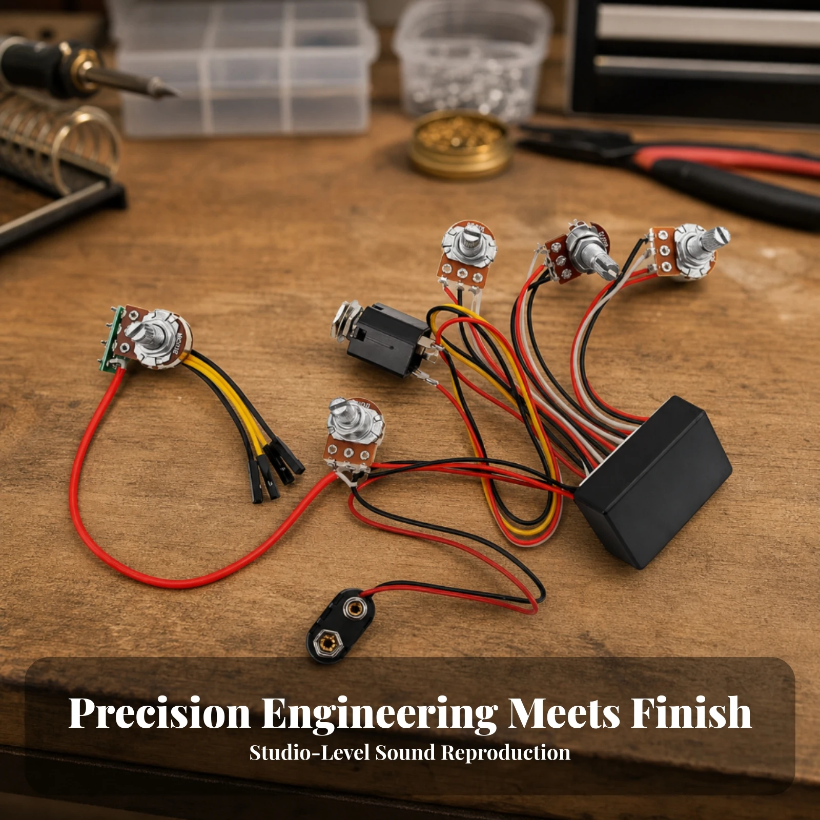 Electric Guitar Wiring Harness Prewired Guitar Wiring Harness Easy Install Full Size for Guitarists, Instrument Upgrade
