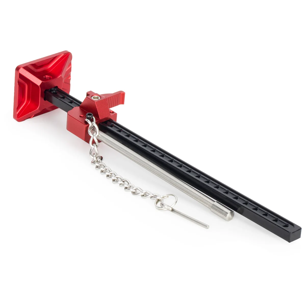 Simulation Metal Mini Slideable Jack Tool for 1/10 RC Crawler Car Axial SCX10 TRX4 Tamiya CC01 RC4WD D90 D110 TF2 Accessories