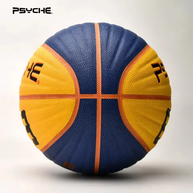 PSYCHE-baloncesto oficial de talla 7, pelota de baloncesto de cuero PU para interiores y exteriores, pelota de baloncesto de entrenamiento para hombres y mujeres