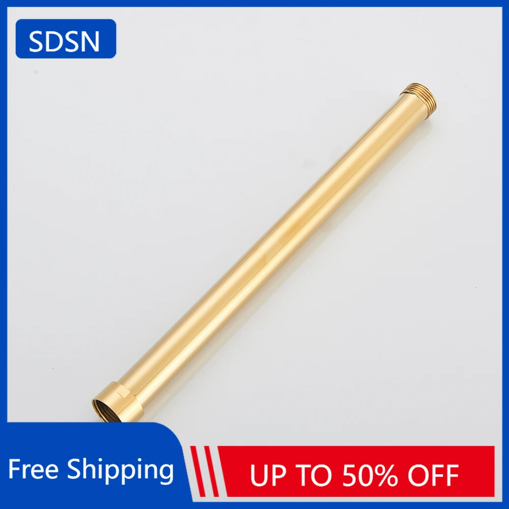 

Round Extension Shower Tube Arm Quality Stainless Steel Bathroom Shower Slide Bars for Bathroom Extension Shower Pipe System