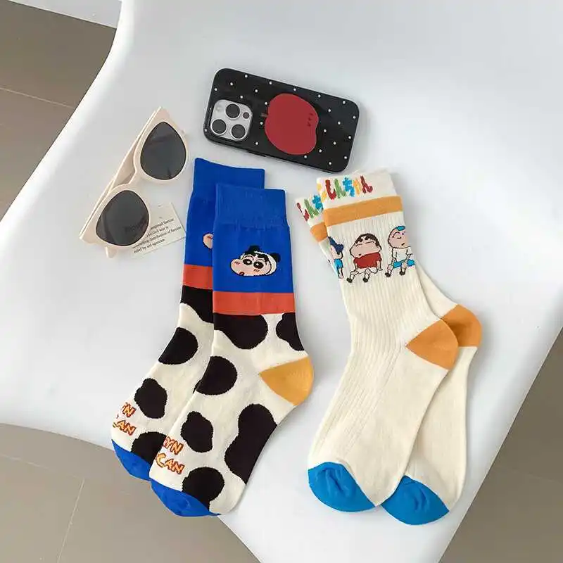 Sanrio Sanrio Cute Pacha Dog Cartoon Stockings Casual Cotton Socks Elastic Fashion Cute Girls Send Girlfriend Birthday Gifts