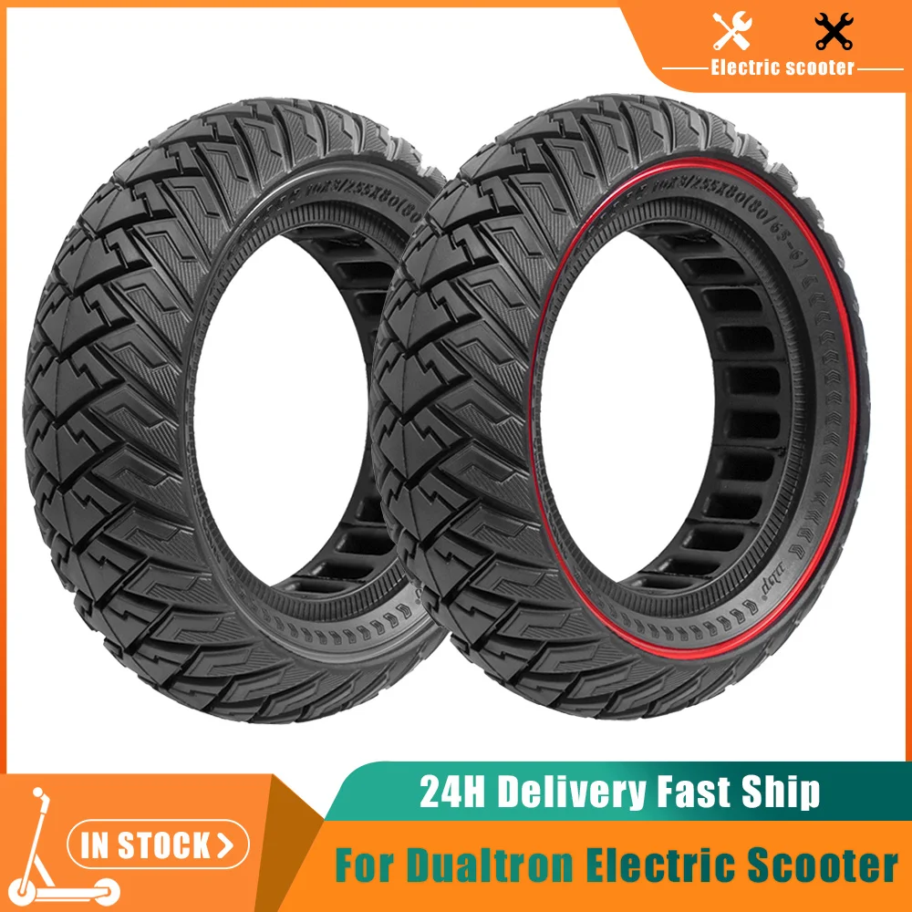 10 Inch 255x80(80/65-6) Off-Road Solid Tire 10x3.0 Tyre For Zero 10x For KUGOO M4 Kaabo Mantis 10 Tires Electric Scooter Parts