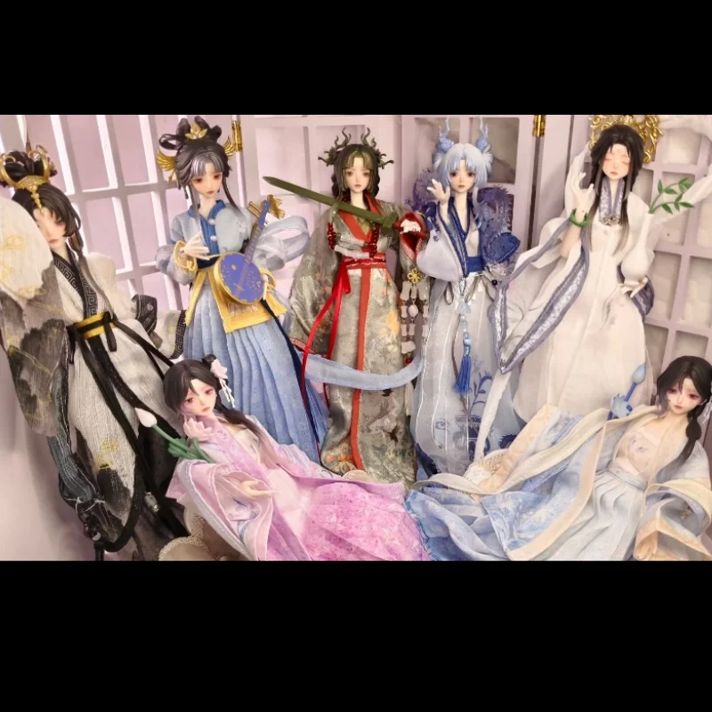 

Millennium Of Elegance Ancient Style Bjd Blind Box Desktop Ornament Holiday Gift Toy Collectible Special 1/6 Model Figures