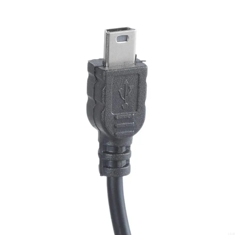 L93B USB A Male to Mini 5 Pin Data Sync Cable for Laptop Computer High Speed Data Transmission Durable