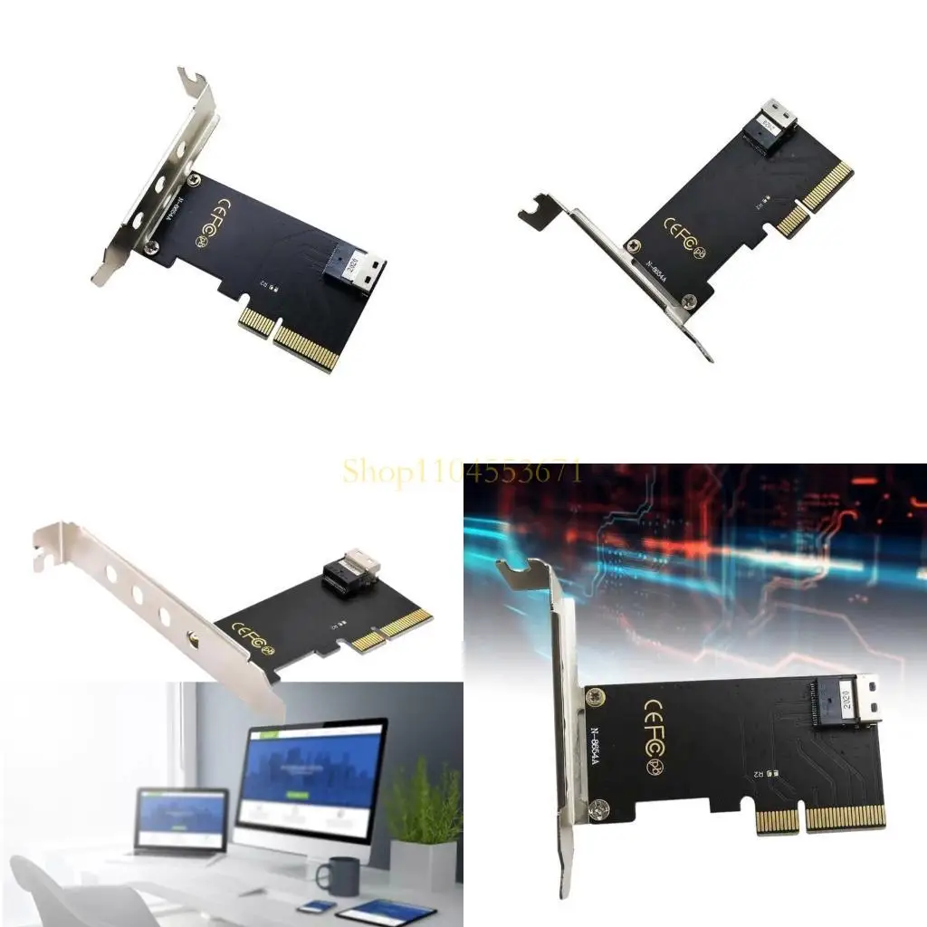 

Бестселлер PCIE до SLIMLINES SFF8654 Адаптер Манистои