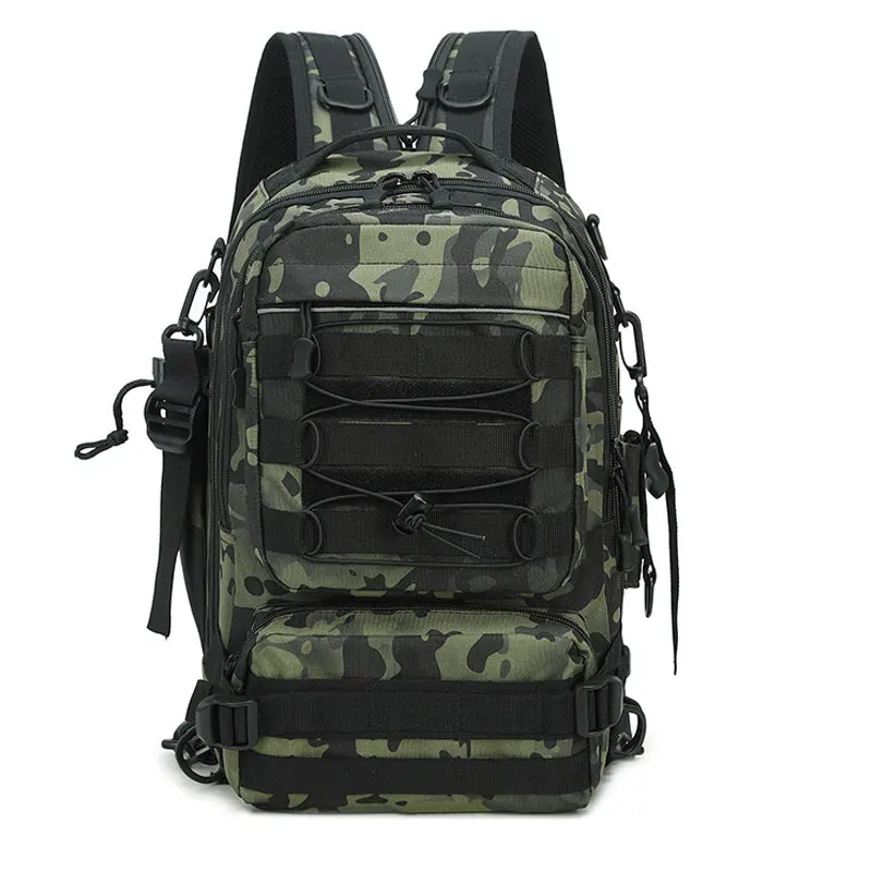 

Camping Climbing Backpack Tactical Bag Outdoor Shoulder Sports For Men Women Travel Hunting Chest Fishing Box Lure Bags