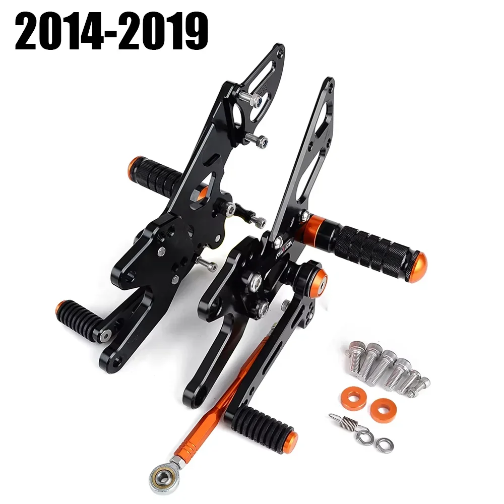 Motorfiets Verstelbare Achteren Geplaatste Voetsteun Voor K-TM 1290 Super Duke Superduke R 2014-2016 2017 2018 2019 2020 2021 2022 2023 2024