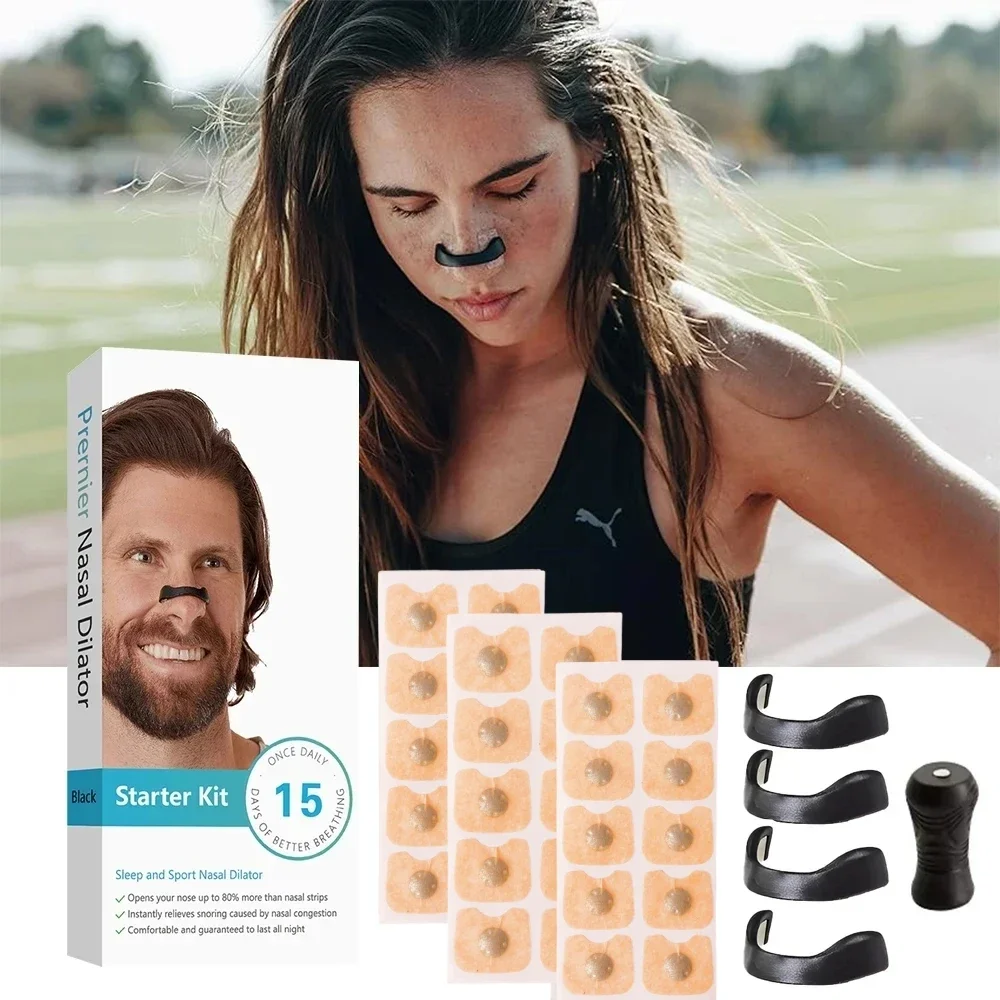 

Магнитные комплекты расширителей для дыхания носа, спортивный расширитель для носа, усилитель кислородного впуска, зажим для дыхания, зажим для носа