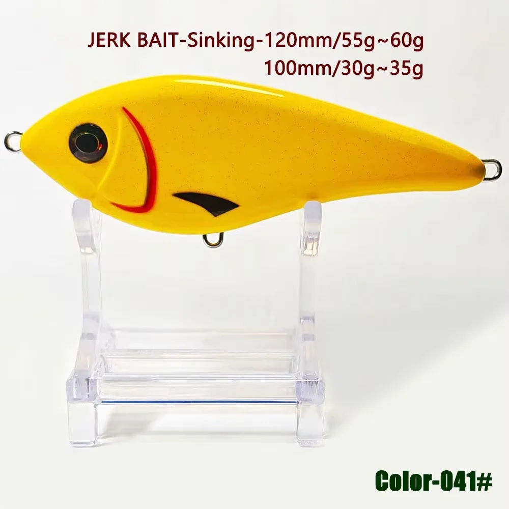 Toptackle Chuangfenglure 55g 12cm/33g 10cm Jerkbait Rattlin Vib señuelo de pesca hundimiento Wobblers Lucio señuelos artificiales para pesca