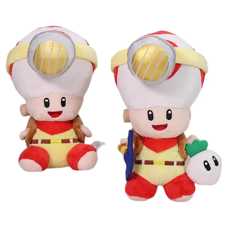 

Super Bros Plush Captain Toad Treasure Tracker Cute Stuffed Toy Soft Doll Gift