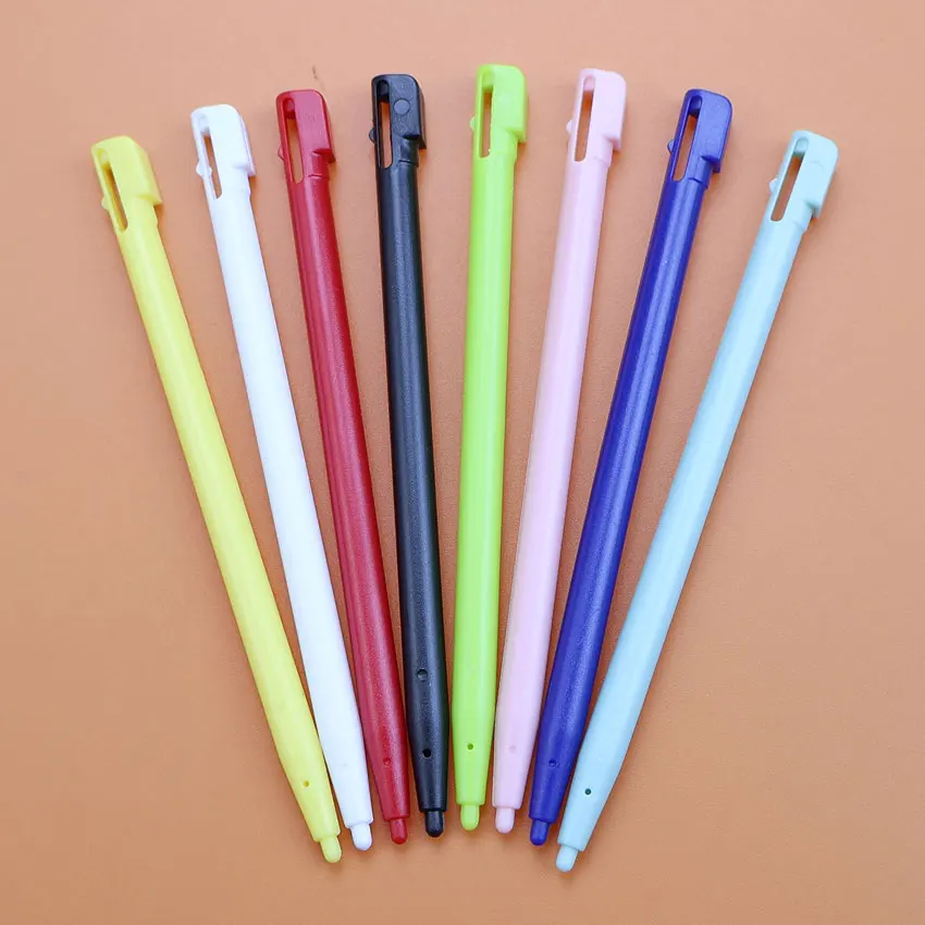 ChengHaoRan 1pcs Portable Pencil Touchpen Multi-Color Plastic Stylus Touch Screen 4 Color Metal Telescopic Stylus Pen For NDSi ﻿