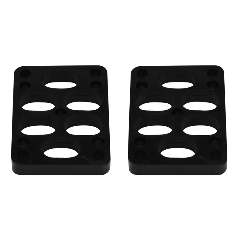 NEW-2Pcs Skateboard Riser Pads 6mm Longboard Shock Pads for BOOSTED Electric Skateboard Accessories A