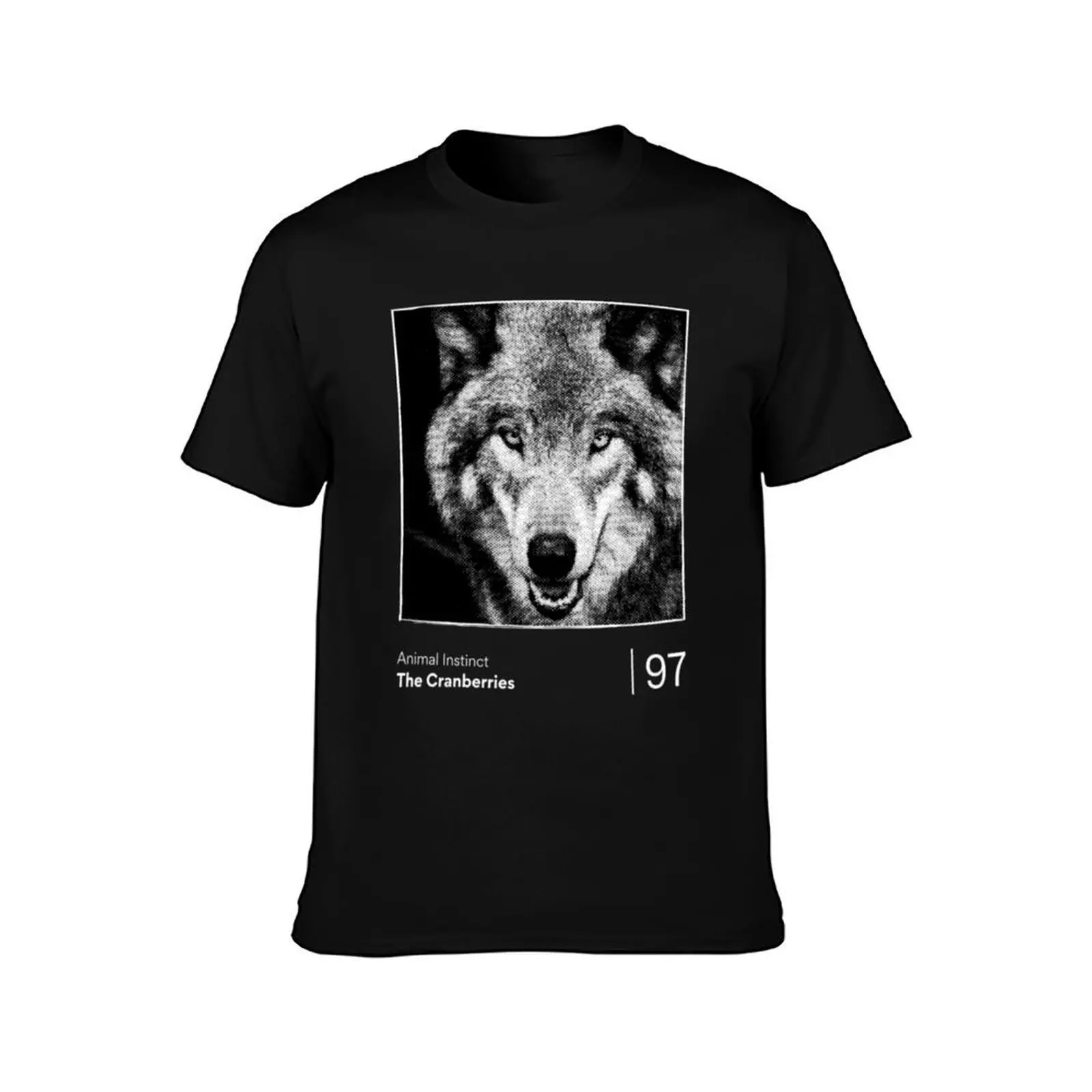 Animal Instinct - minimalist visualization art T-Shirt Trendy Pattern for Men T-Shirt