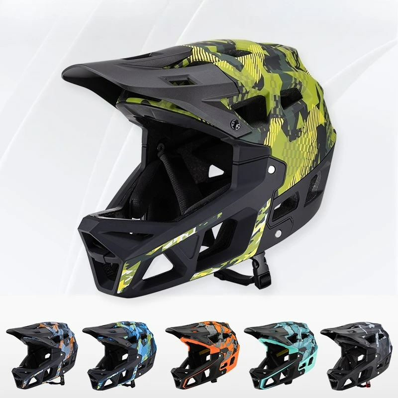 

Customization Outdoor camouflage mountain bike off-road helmet