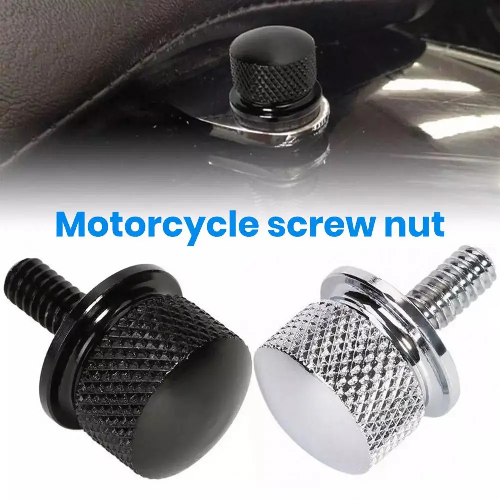 

Seat Bolt with Knobs Rear Fender Seat Bolt Stylish Motorcycle Seat Accessory Rust-resistant Easy Installation Fender for Halley