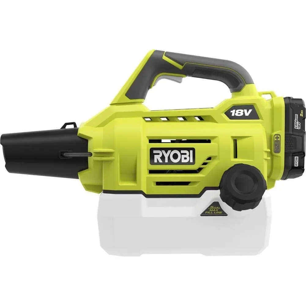 18-Volt Lithium-Ion Cordless Mister with 2.0 Ah Battery and Charger Included Lightweight and Portable Design