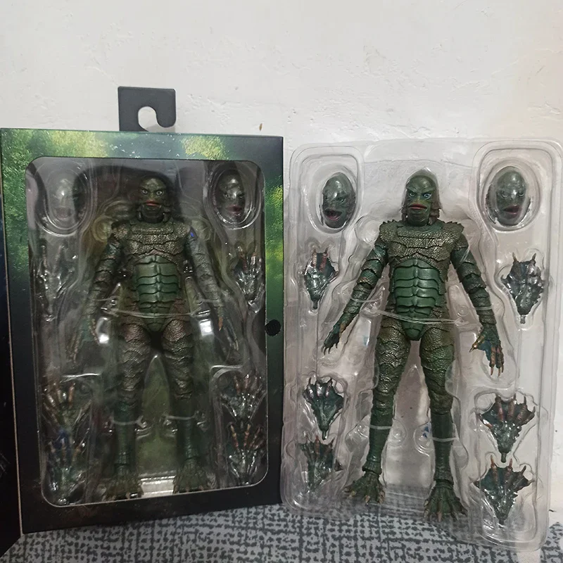 NECA Black Lagoon Action Figures Horror Movie Model Toys Collection Movable Toys Model Birthday Gift