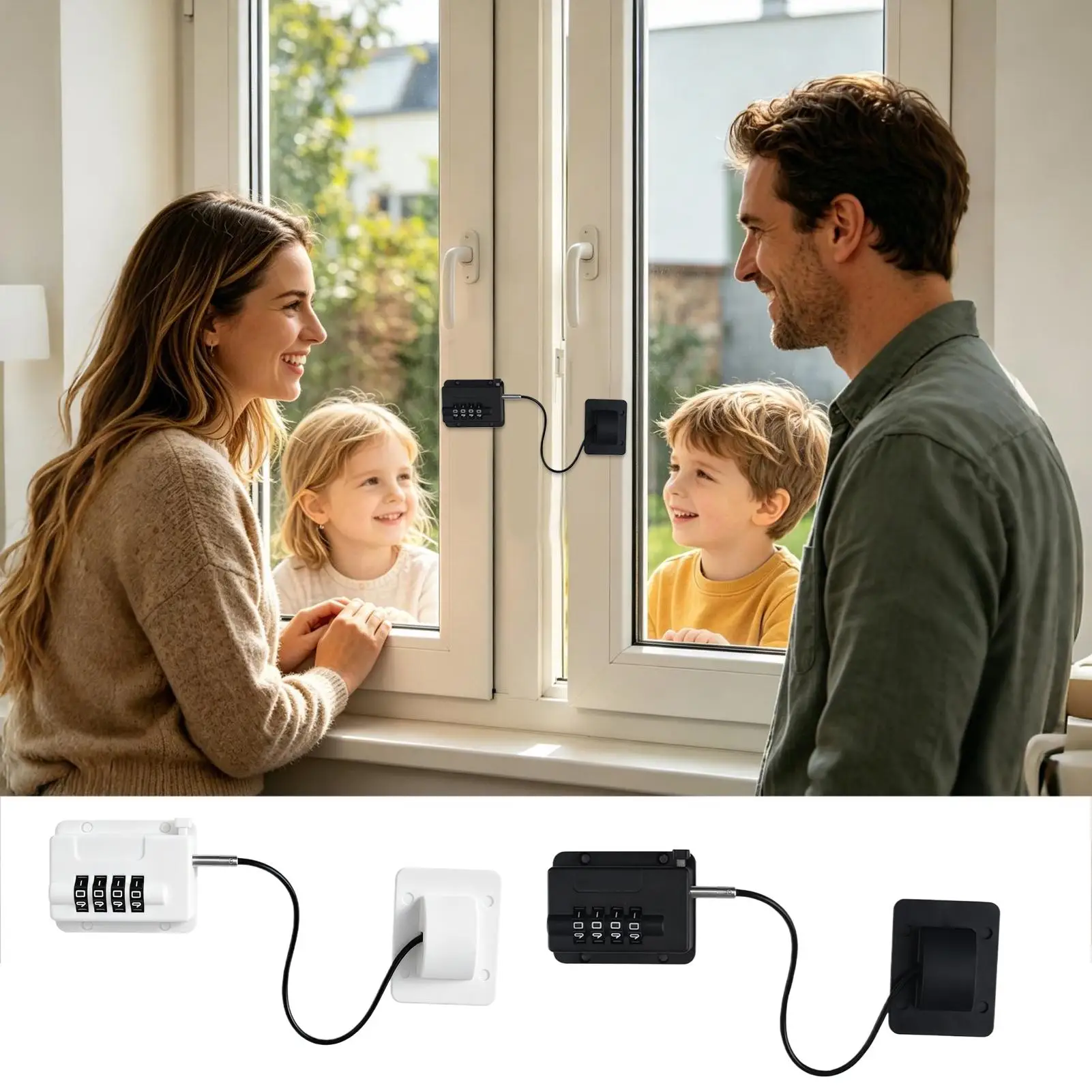 Refrigerator Lock Child Protection Adhesive Freezer Safety Latch No Drill Refrigerator Lock For Closet Cabinet Oven Window