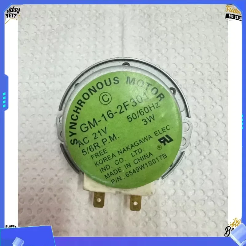 1Pcs for Microwave Oven Parts Turntable Motor GM-16-2F301 AC21V