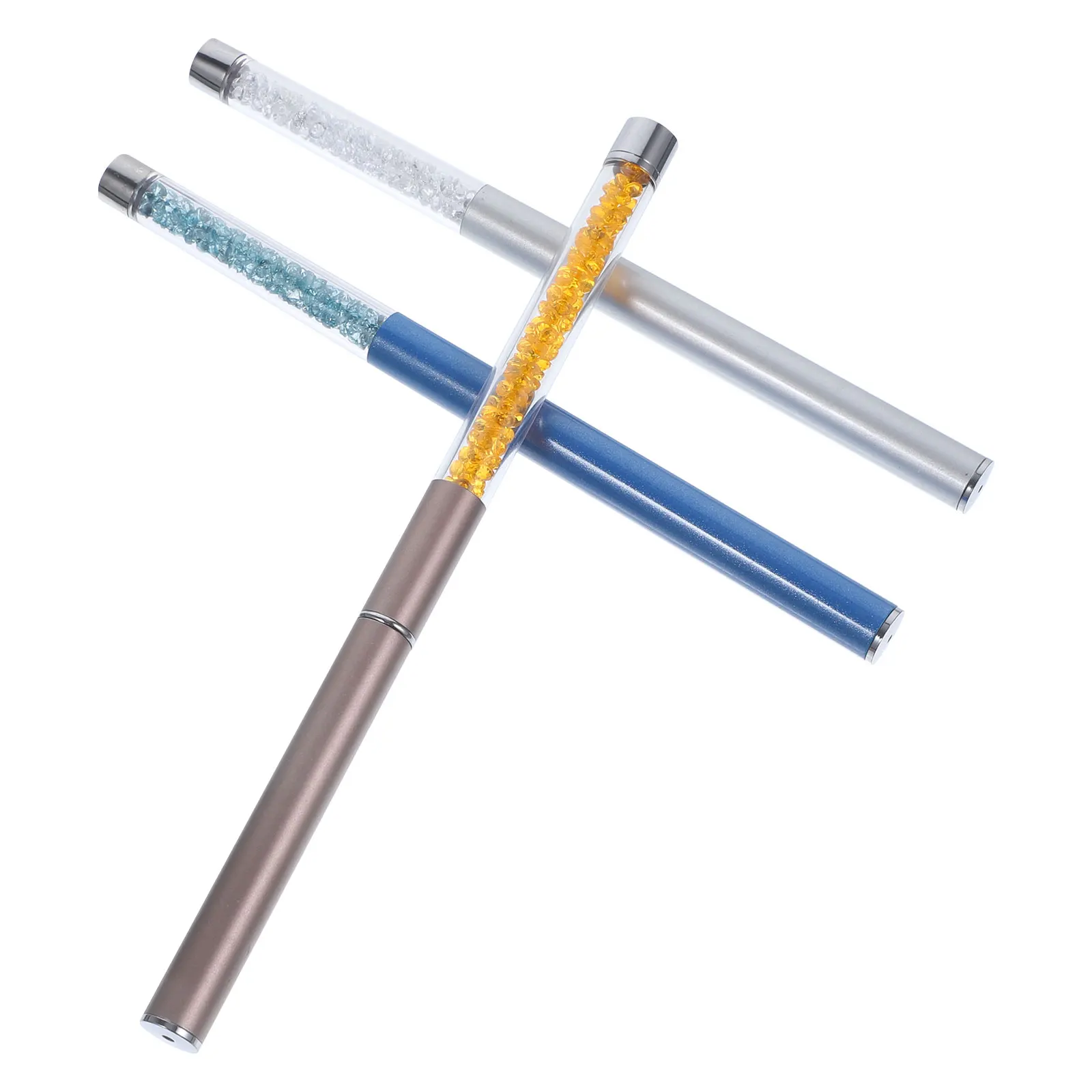 

3 Pcs Nail Brush Fine Material Safe Gel Painting Tools Manicure Supplies Brushes Accessories Salon Home Drawing