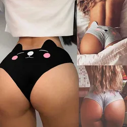 Qisin Fashion Women Seamless ultra-cienka bielizna przewiewna Funny G String seksowna bielizna majtki damskie Intimates figi