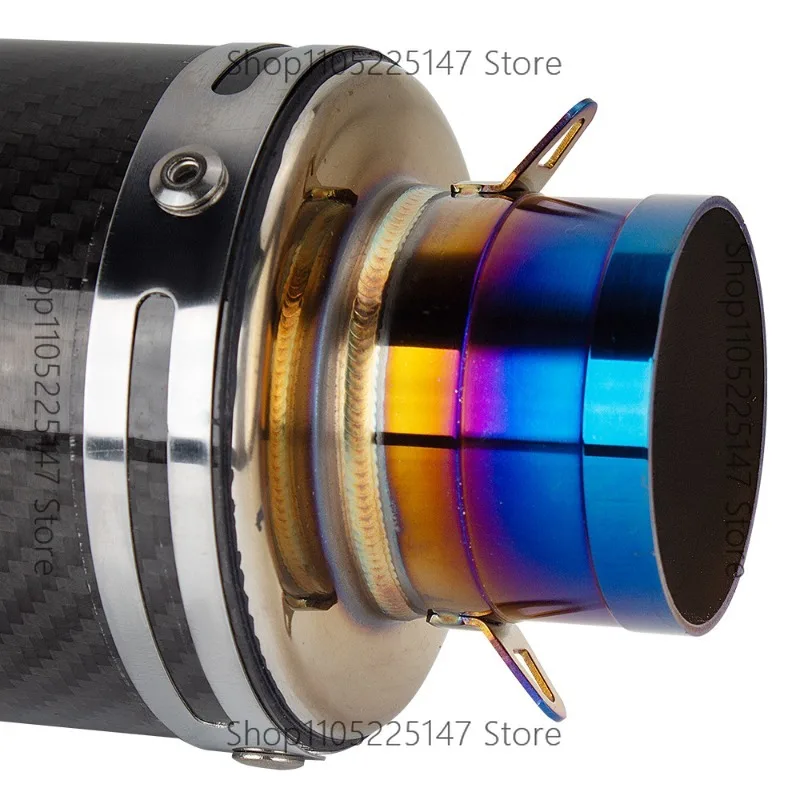 Motorcycle modified exhaust pipe Z900 R3 CBR650 S1000RR STB stainless steel universal tail section - view 5