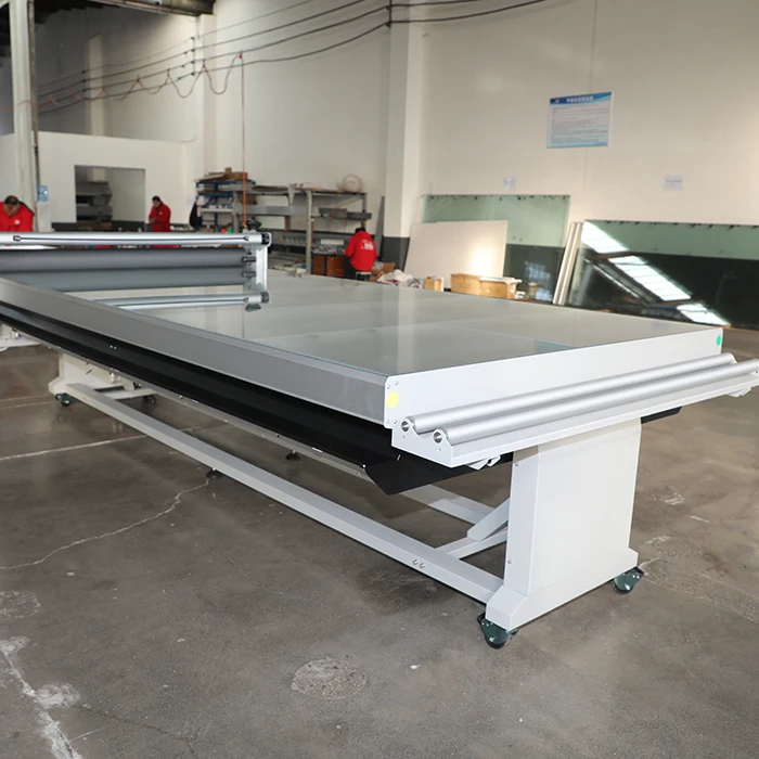 LF1325-B4 Hot Sale Automatic 60C Warm And Cold Table Laminator, Flatbed Laminator Applicator
