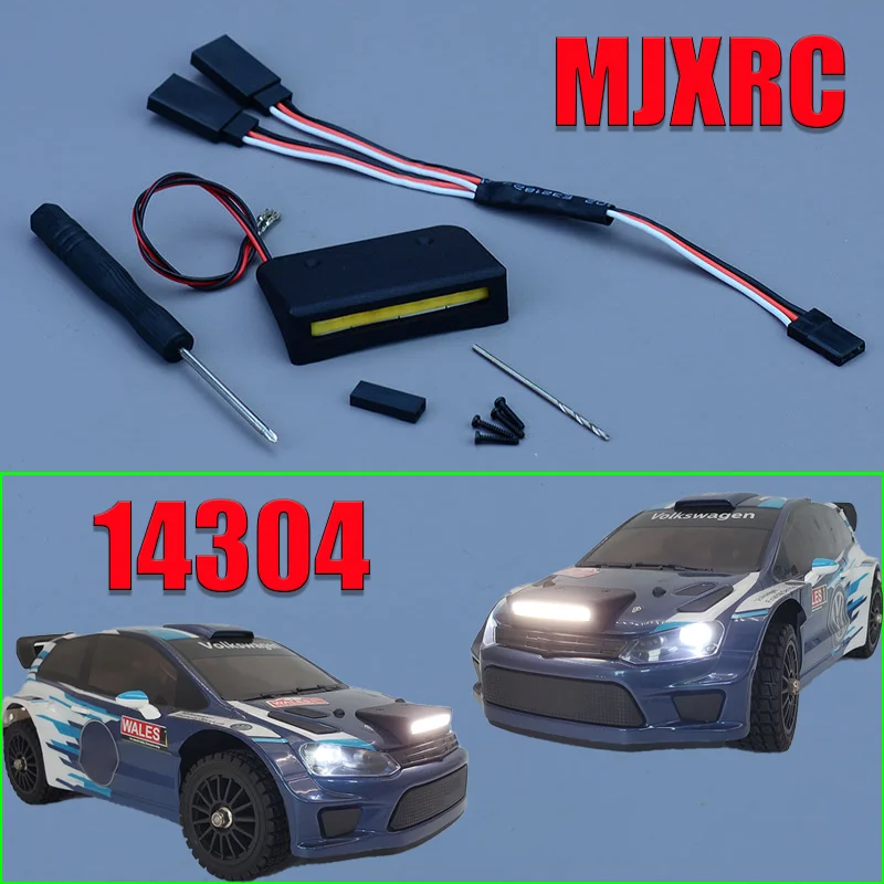 RC Truck Simulation Headlight Hood Light for 1/14 MJXRC 14304 Remote Control Car Off-road High Speed RC Truck Cars