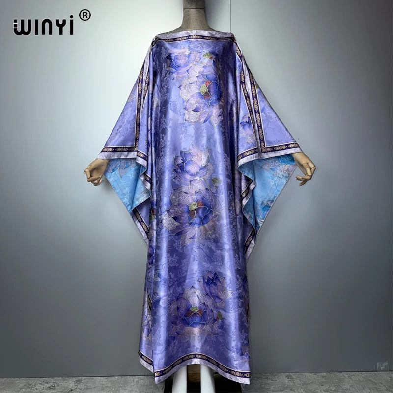 فستان كافتان طويل من WINYI بتصميم بوهيمي أنيق للنساء، مناسب للحفلات المسائية، عباءة إسلامية فاخرة بأسلوب دبي 22