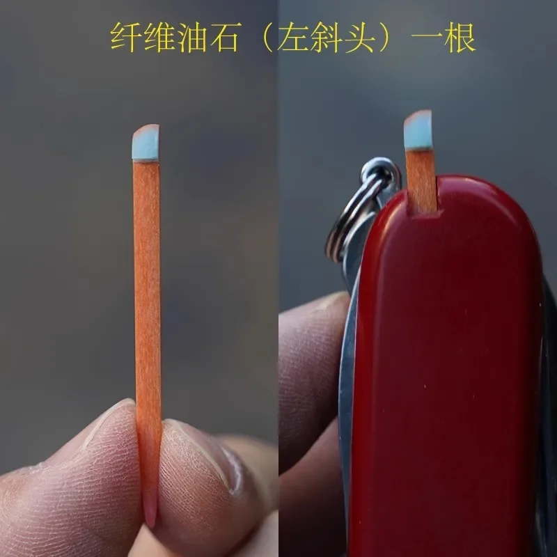 1 Piece Fiber OilStone Knife Sharpener Suitable or 91mm (KNIFE NOT INCLUDED)