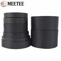 10M 0.7mm di spessore 10-100mm fascia in Nylon cinghia nera per borsa a tracolla per collare per animali domestici cintura per bagagli nastro per imbracatura accessori per cucire