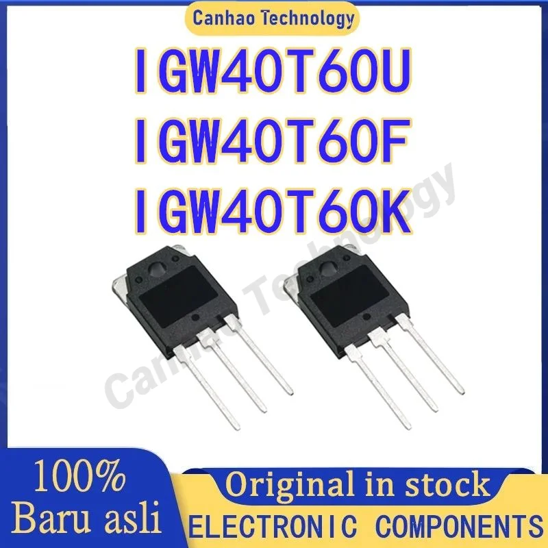 

5PCS IGW40T60U IGW40T60F IGW40T60K TO-3P