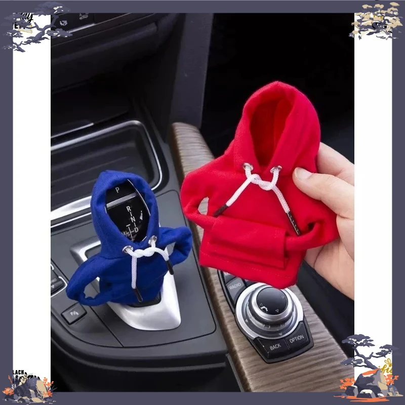 Universal Hoodie Car Gear Car Shift Lever Cover Change Lever Sweatshirt Gearshift Cover Hoodie Gear Knob Sweater Car Decorations